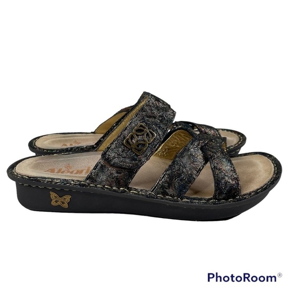 Alegria Victoriah Copacetic Copper Sandals Size 39 - Picture 2 of 8